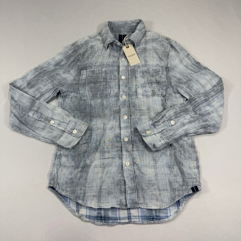 Oobe Brand Sullivan Button Down Cotton Shirt Size Small NWT $165